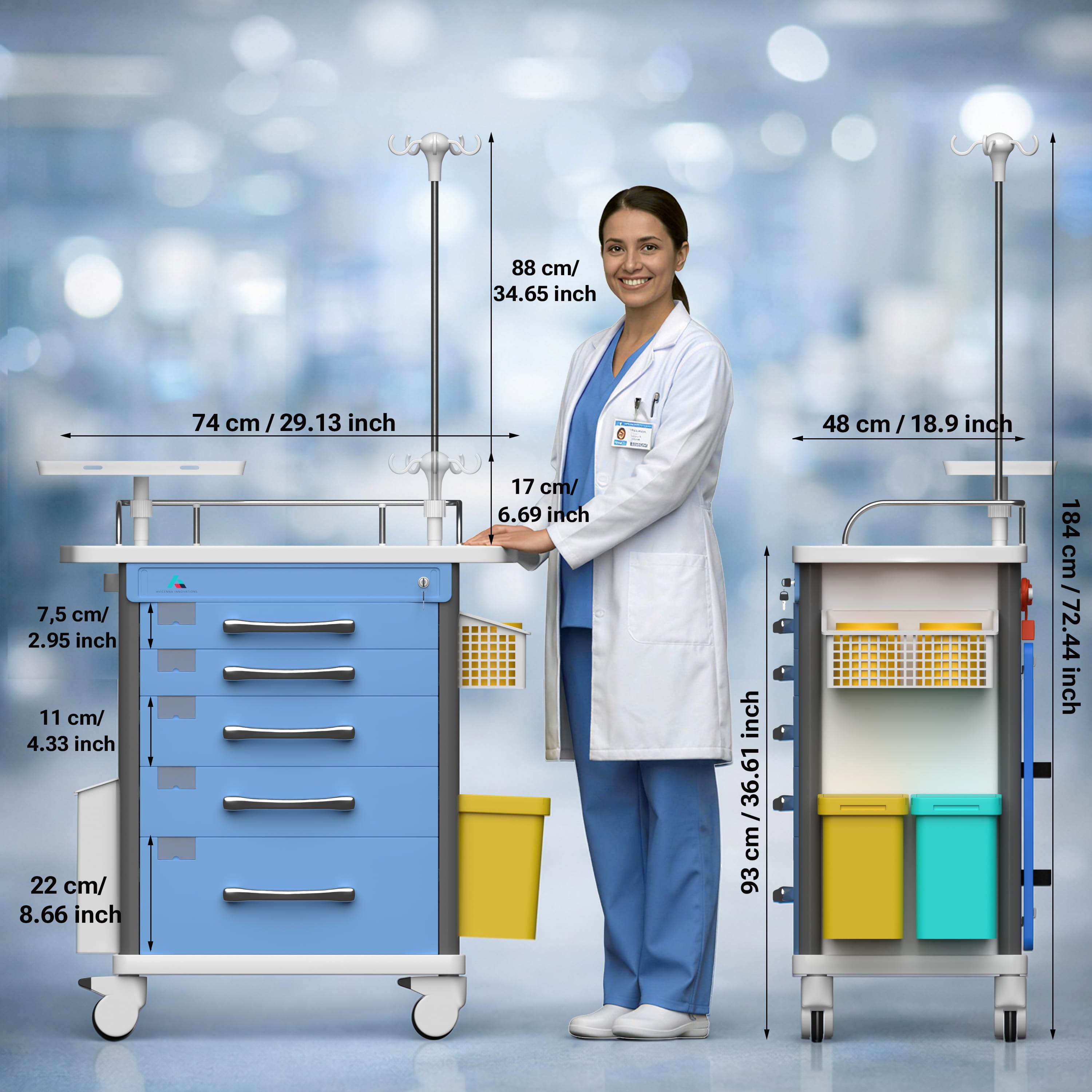 Avicenna Innovations Collection: Crash Carts