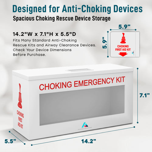 Ready-to-Deploy Choking Emergency Cabinet Wall Mount