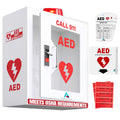 Avicenna Innovations Steel AED Cabinet Kit with Alarm & Strobe Light