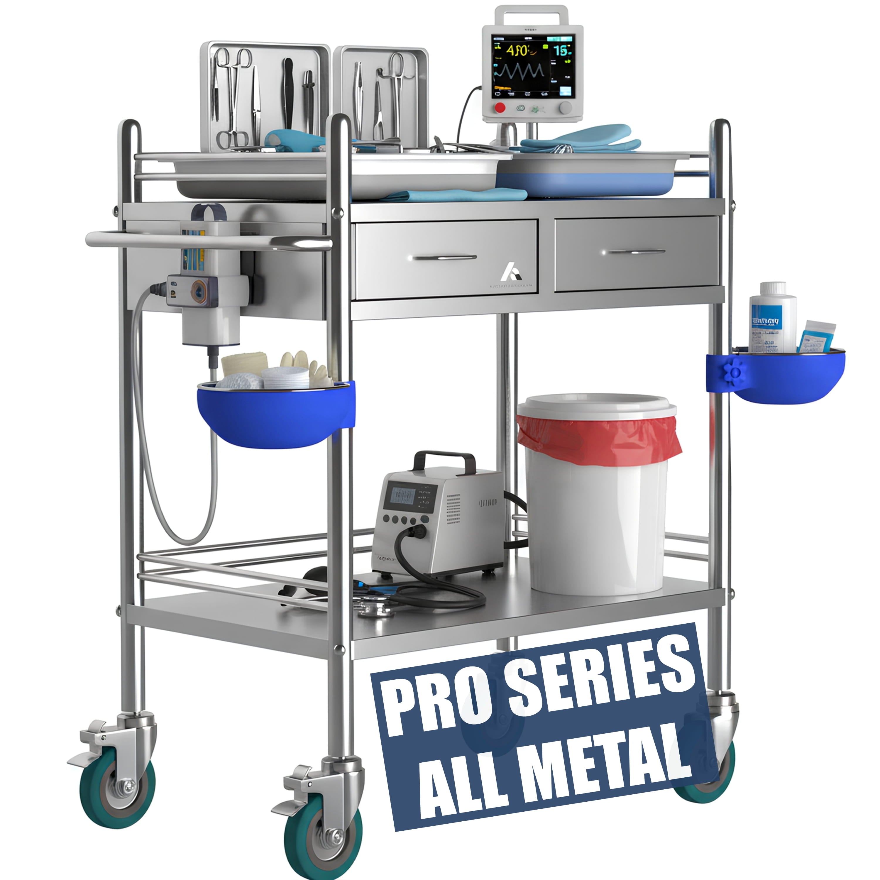 Avicenna Innovations Collection: Stainless Steel Carts