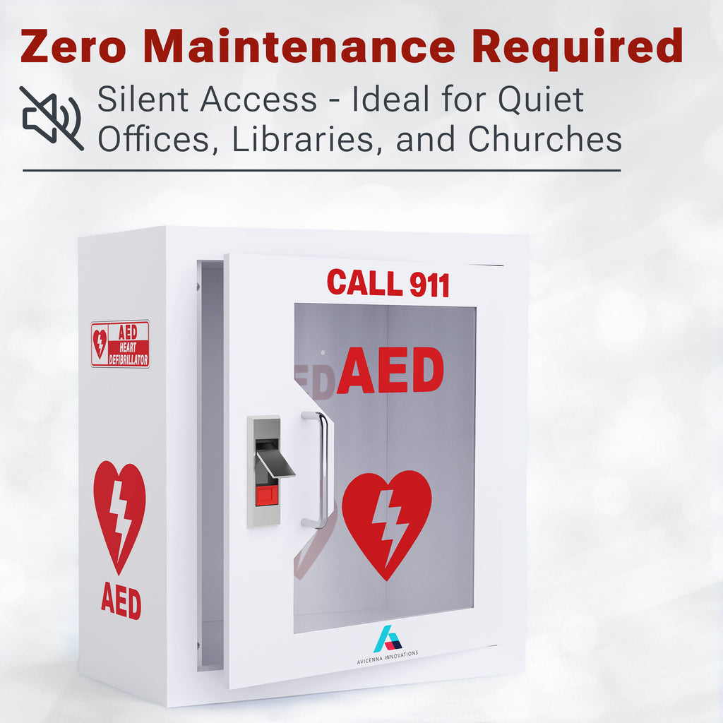 Avicenna Innovations Product: Avicenna Innovations Steel AED Cabinet Kit with Snaplock