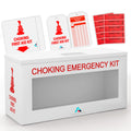 Avicenna Innovations Ready-to-Deploy Choking Emergency Cabinet White | Heavy-Duty Steel Wall Mount Box for Anti-Choking Devices